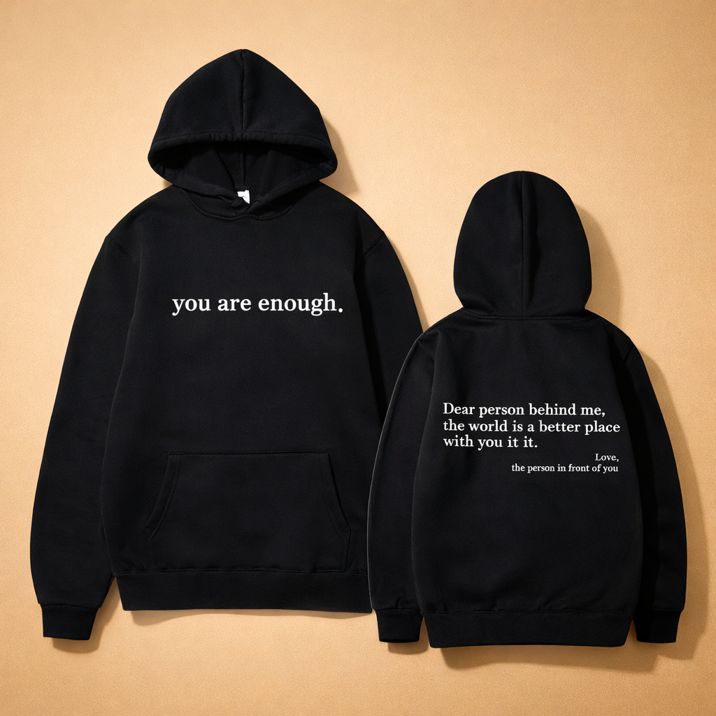 Bluza z kapturem unisex z kieszenią kangurkową | Kaptur ze ściągaczem