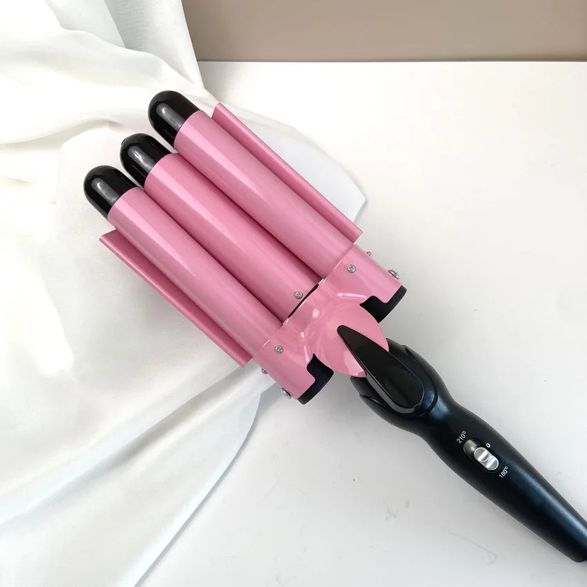 CurlFlex - potrójna ceramiczna lokówka do włosów 1