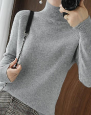 Damen Kaschmir Rollkragenpullover 11