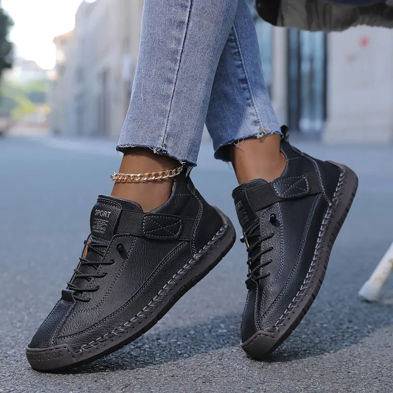 Damskie Sneakersy Ortopedyczne Wsuwane na Co Dzień - Stylowe i Wygodne Obuwie Sportowe 0