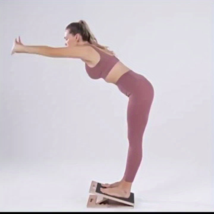 Deska do rozciągania łydek Pro Calf Stretching Board – regulowana i przenośna, zapewniająca optymalne rozciąganie 0
