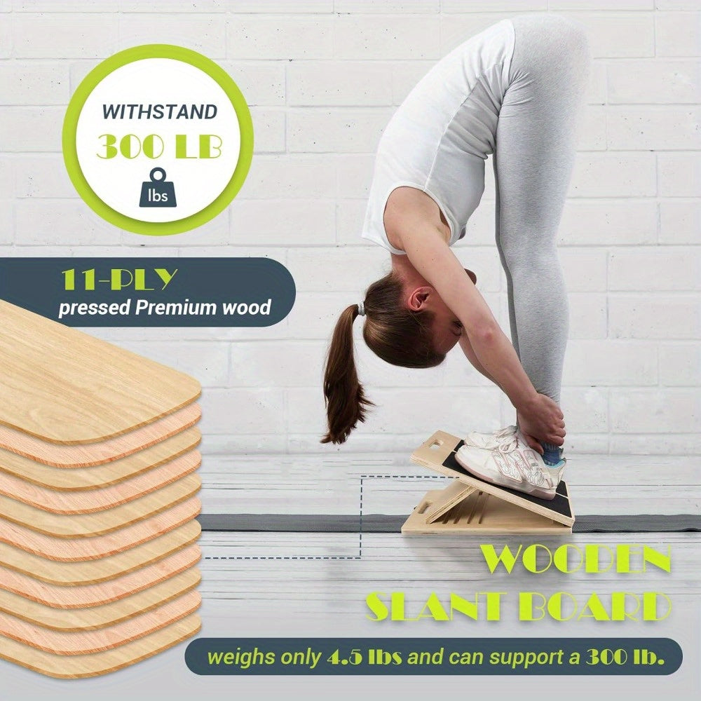 Deska do rozciągania łydek Pro Calf Stretching Board – regulowana i przenośna, zapewniająca optymalne rozciąganie 2