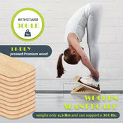 Deska do rozciągania łydek Pro Calf Stretching Board – regulowana i przenośna, zapewniająca optymalne rozciąganie 2