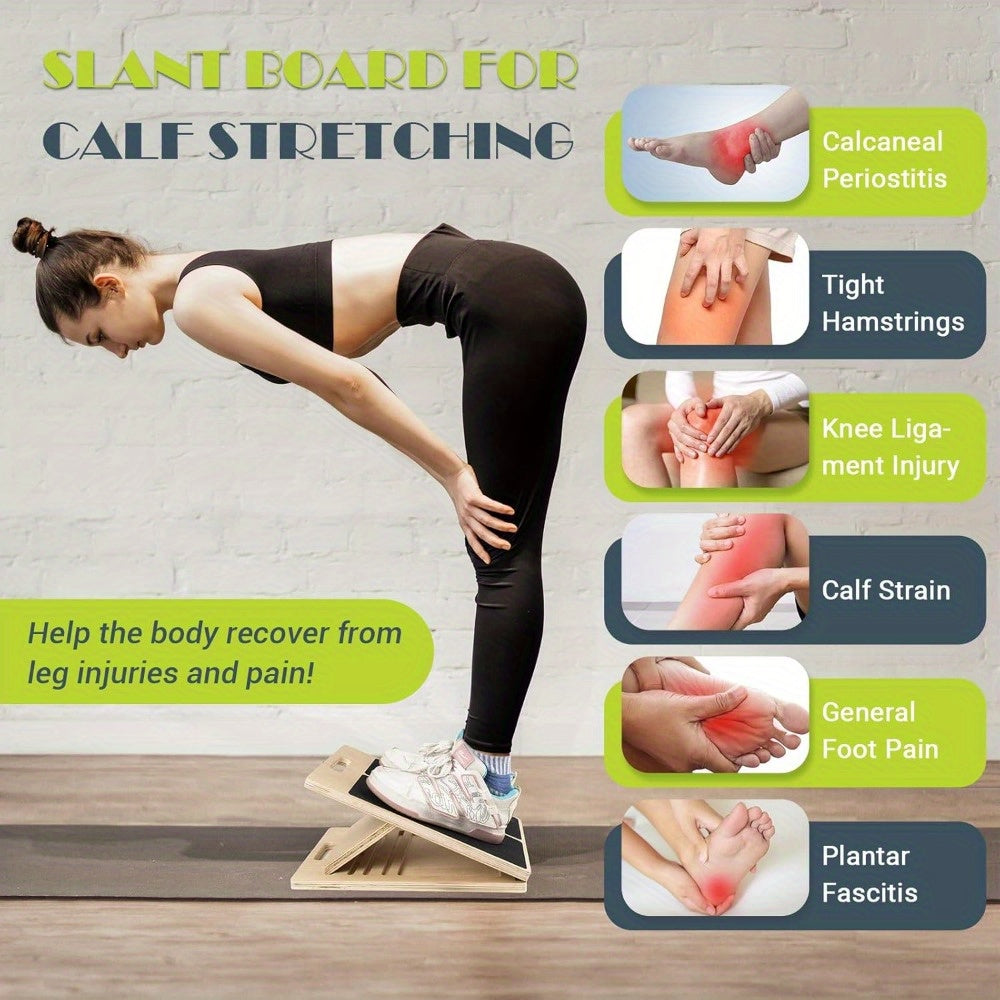 Deska do rozciągania łydek Pro Calf Stretching Board – regulowana i przenośna, zapewniająca optymalne rozciąganie 7