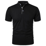Elegancka koszulka polo męska z technologią bez zmarszczek 1