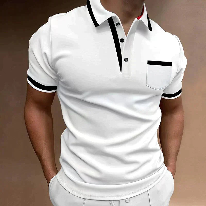 Elegancka męska koszulka polo - stylowy wybór na każdą okazję 0
