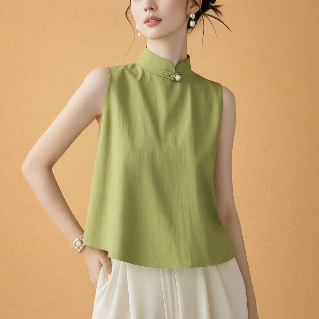 Livia | Elegancka bluzka z drapowaniem przy dekolcie