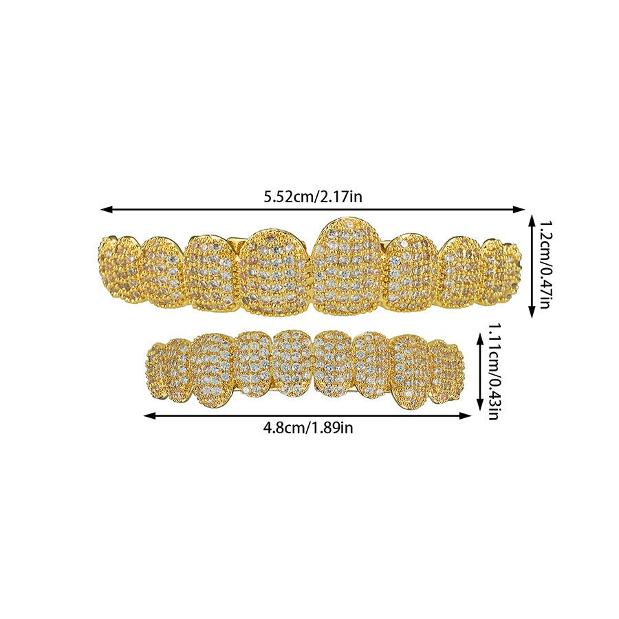 GoldVibe | Modne szelki Grillz do stylizacji hiphopowych i imprezowych