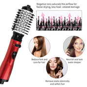 GlamFlow | Szczotka z gorącym powietrzem i stylizator nadający włosom objętość porównywalną z salonem 5
