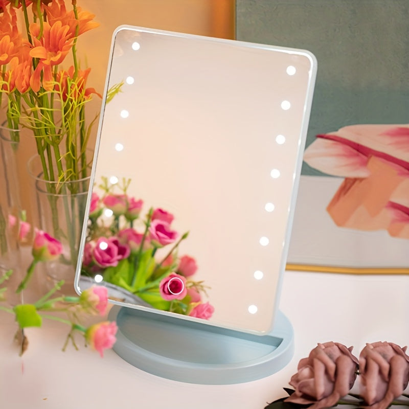 GlowPerfect - Regulowane lusterko do makijażu z 16 diodami LED 6