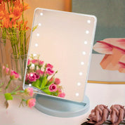 GlowPerfect - Regulowane lusterko do makijażu z 16 diodami LED 8