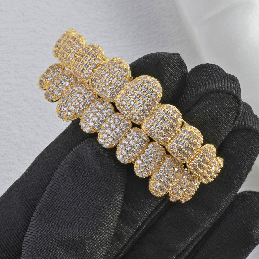 GoldVibe | Modne szelki Grillz do stylizacji hiphopowych i imprezowych
