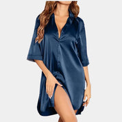 Koszula Nocna Damska Elegancka i Komfortowa na Lato, Stylowe Koszule Nocne dla Kobiet 3