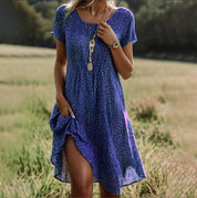 Letnia sukienka maxi dla kobiet - boho styl, elegancka i wygodna 2