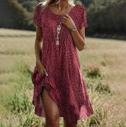 Letnia sukienka maxi dla kobiet - boho styl, elegancka i wygodna 3
