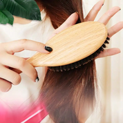 NaturEase Comb – Drewniana szczotka do włosów premium do prostowania i stylizacji 2