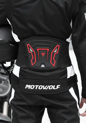 Ochraniacz na talię do motocrossu – profesjonalny pas do jazdy na rowerze, uprawiania sportów motocyklowych i ochrony dolnej części pleców 1