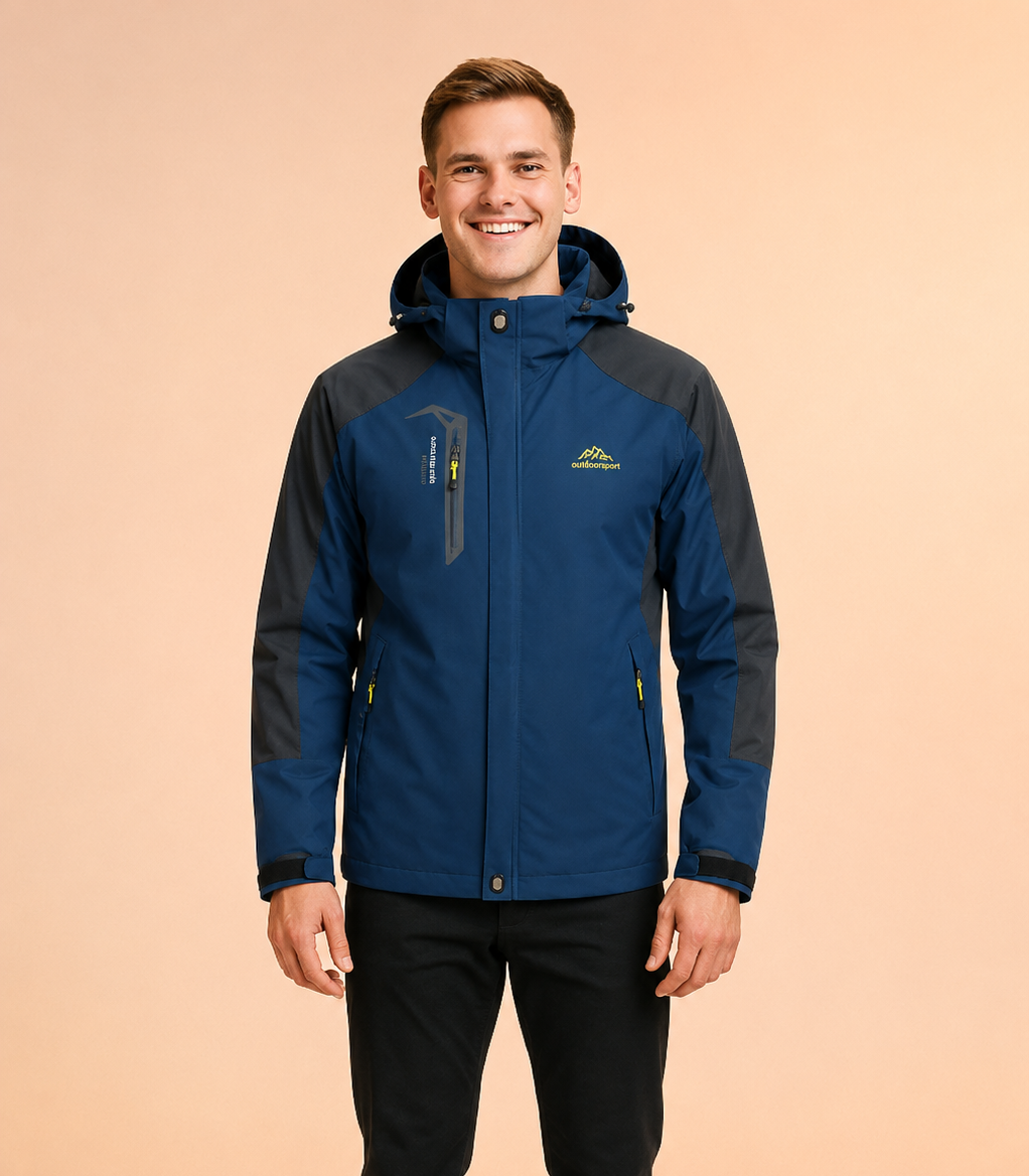 Robert | Męska aktywna bluza z kapturem do codziennego i outdoorowego użytku