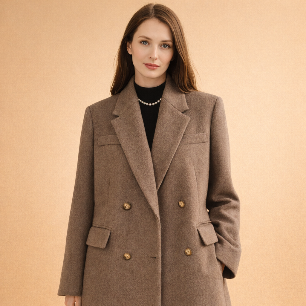 Ewelina | Oversize marynarka dwurzędowa