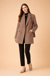 Ewelina | Oversize marynarka dwurzędowa