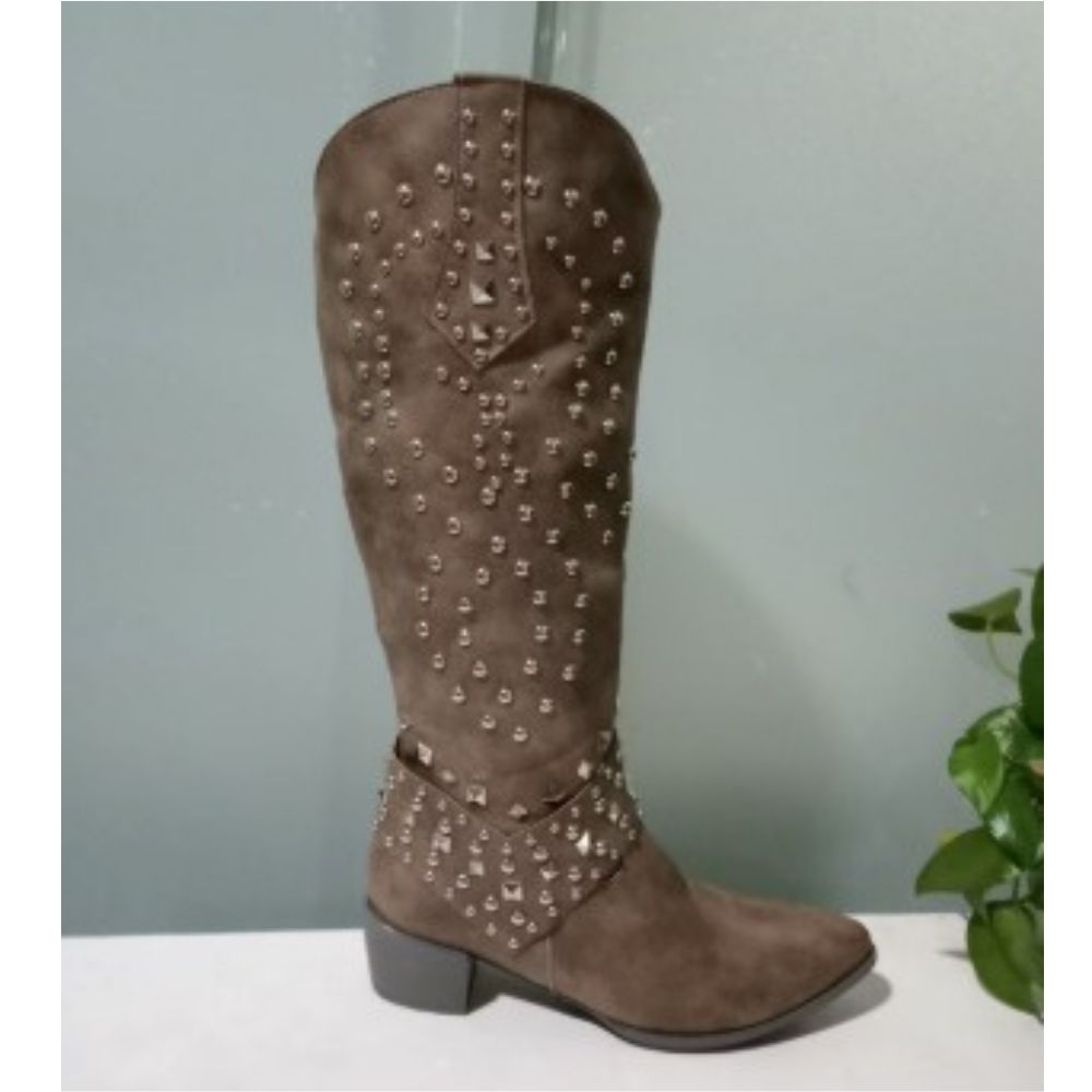 Kowbojskie buty do kolan dla kobiet | Vintage