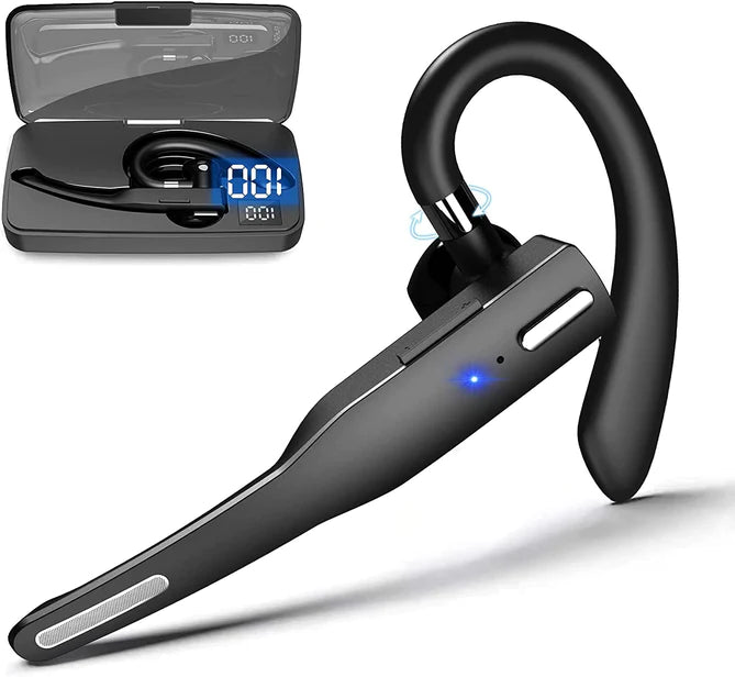 Słuchawki douszne/słuchawki Bluetooth 5.1 z podwójnym mikrofonem i redukcją szumów 0