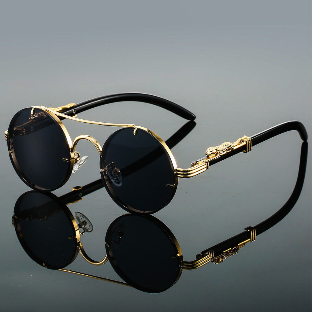 Stylowe Okulary Przeciwsłoneczne Retro z Metalową Ramką – Męskie i Damskie Okulary Przeciwsłoneczne na Lato 4