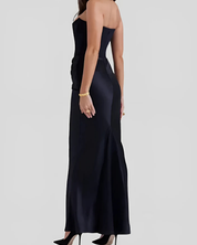 Sukienka Maxi na Wesele, Drapowana Sukienka Wieczorowa Maxi, Elegancka Sukienka Długa na Specjalne Okazje 3