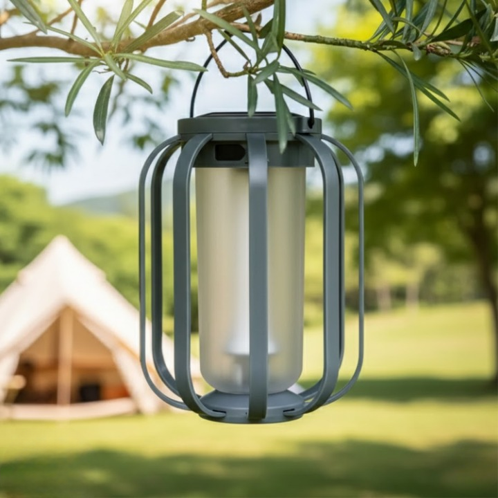 Tragbare LED-Laterne | Sanftes Licht | Stehend oder Hängend | CampGlow 0