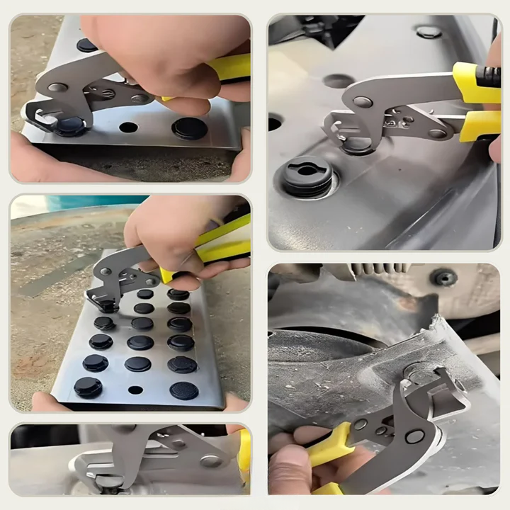 Verkleidungsclip-Zange | Verkleidungsentferner | Präzise Backen mit Griff | AutoTool 2