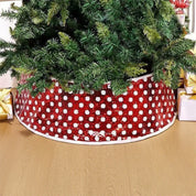 Geplooide Kerstboomkraag Mandhoes, Scandinavische Stijl Boomstandaardhoes