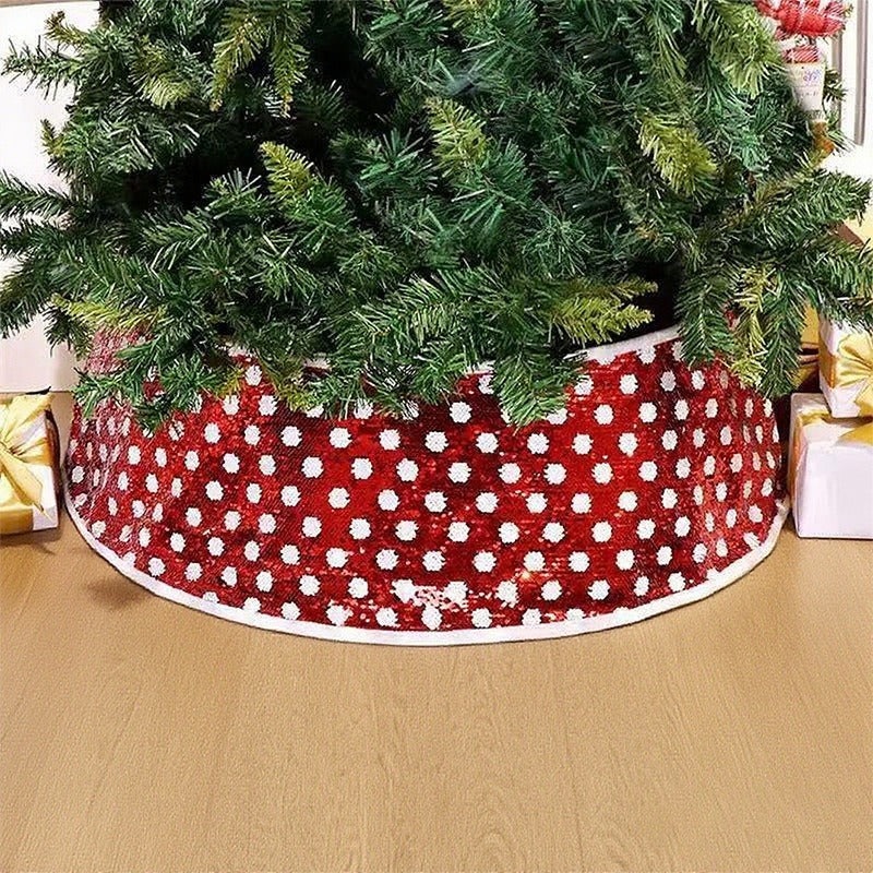 Geplooide Kerstboomkraag Mandhoes, Scandinavische Stijl Boomstandaardhoes