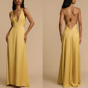 July | Elegancka Sukienka Maxi z Wycięciami
