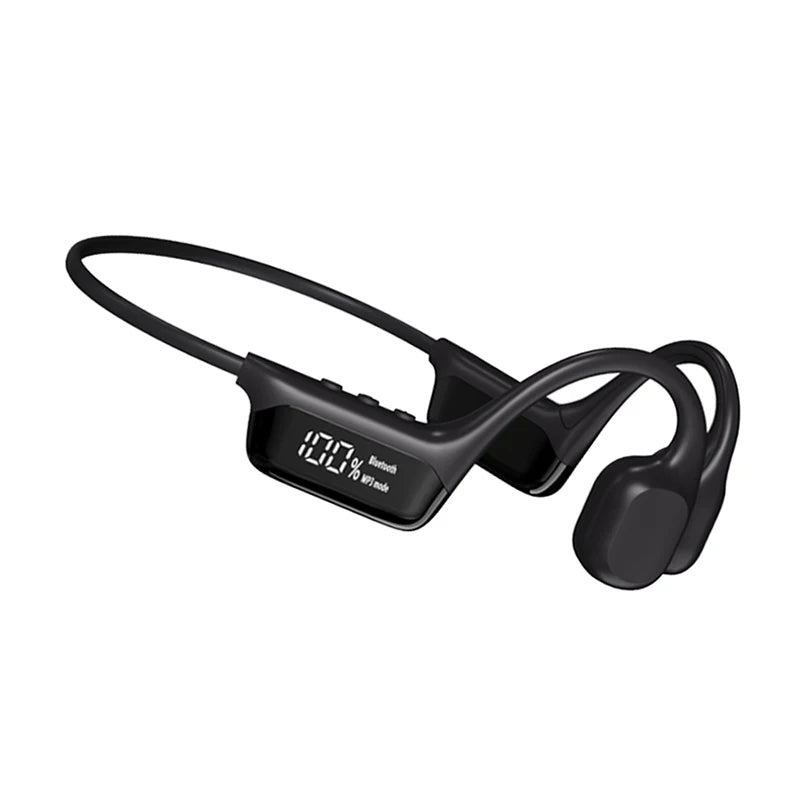 Wodoodporne słuchawki do pływania z przewodnictwem kostnym – zestaw słuchawkowy Bluetooth 5.4 MP3 (32 GB) 0