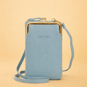 Stylowa damska torba na telefon typu crossbody z wytrzymałej skóry PU