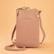 Stylowa damska torba na telefon typu crossbody z wytrzymałej skóry PU