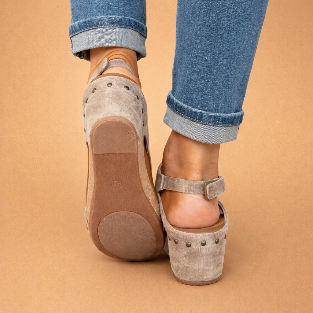european-studio-model-walking-beige-wedge-sandals-back-view.png