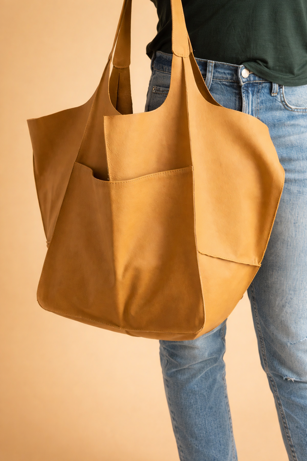 Damska pojemna torba typu tote Elegancki design Oryginalna