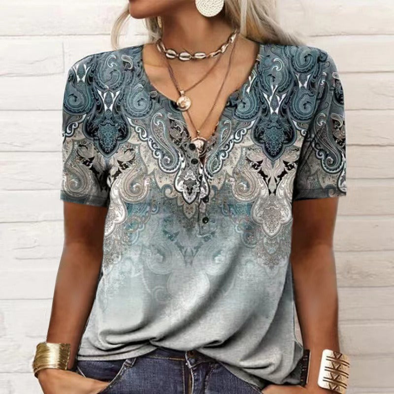 Sara | Sweter z Eleganckim Wzorem Boho
