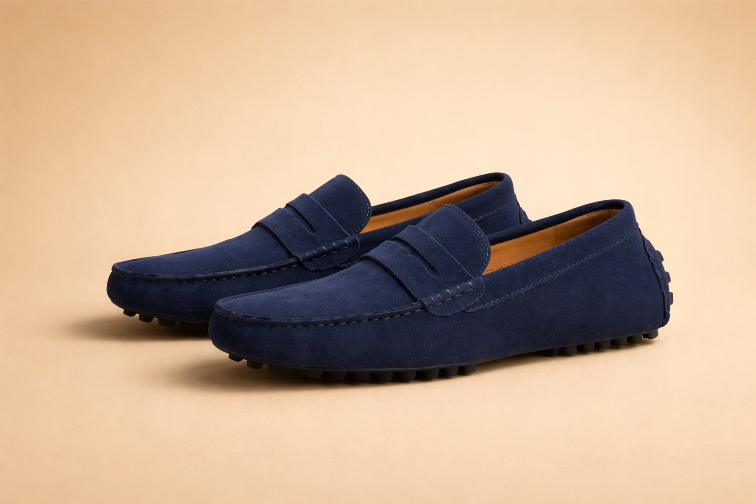 Cezary | Męskie klasyczne loafersy typu driving do codziennej elegancji