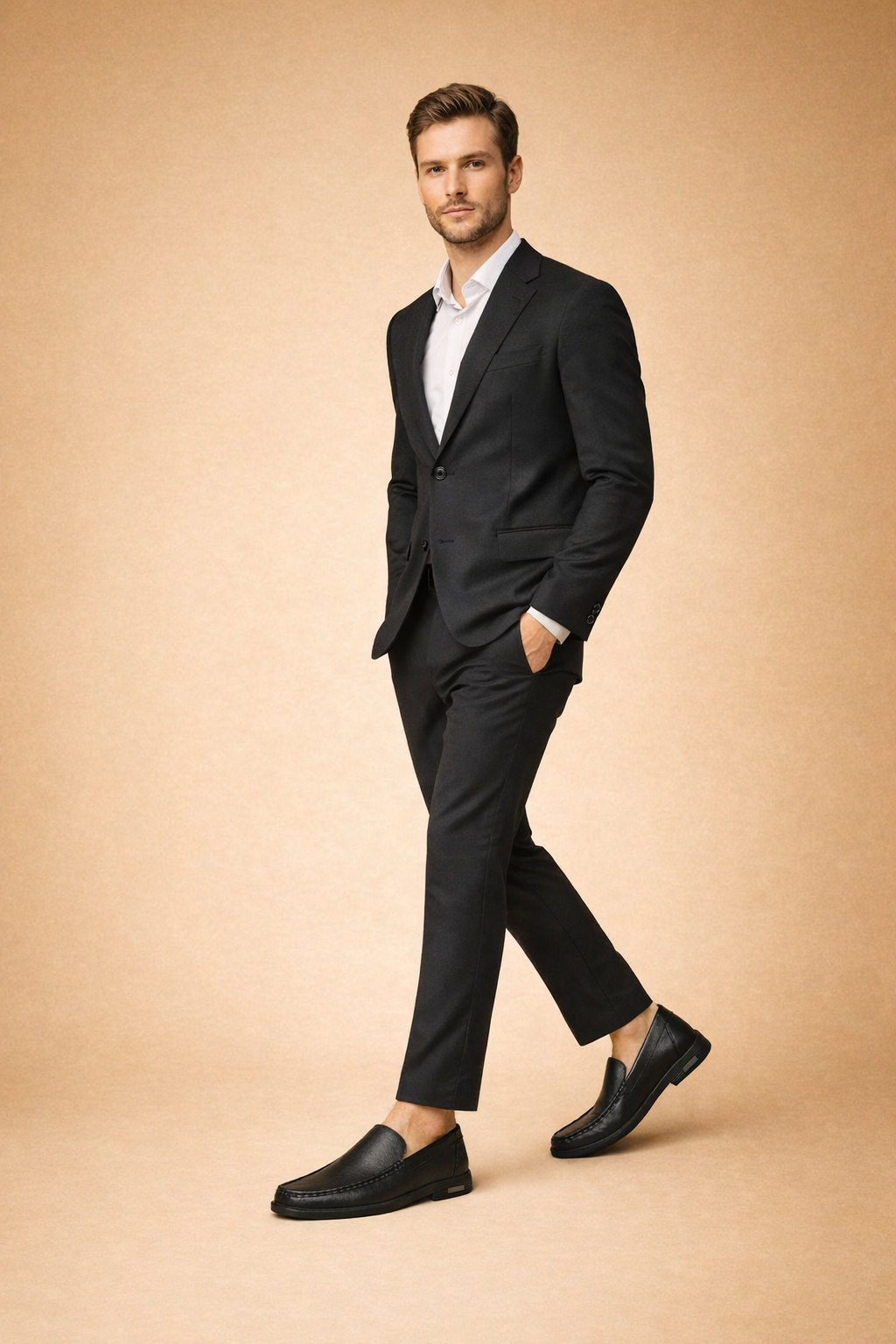 Edward | Eleganckie męskie buty wsuwane