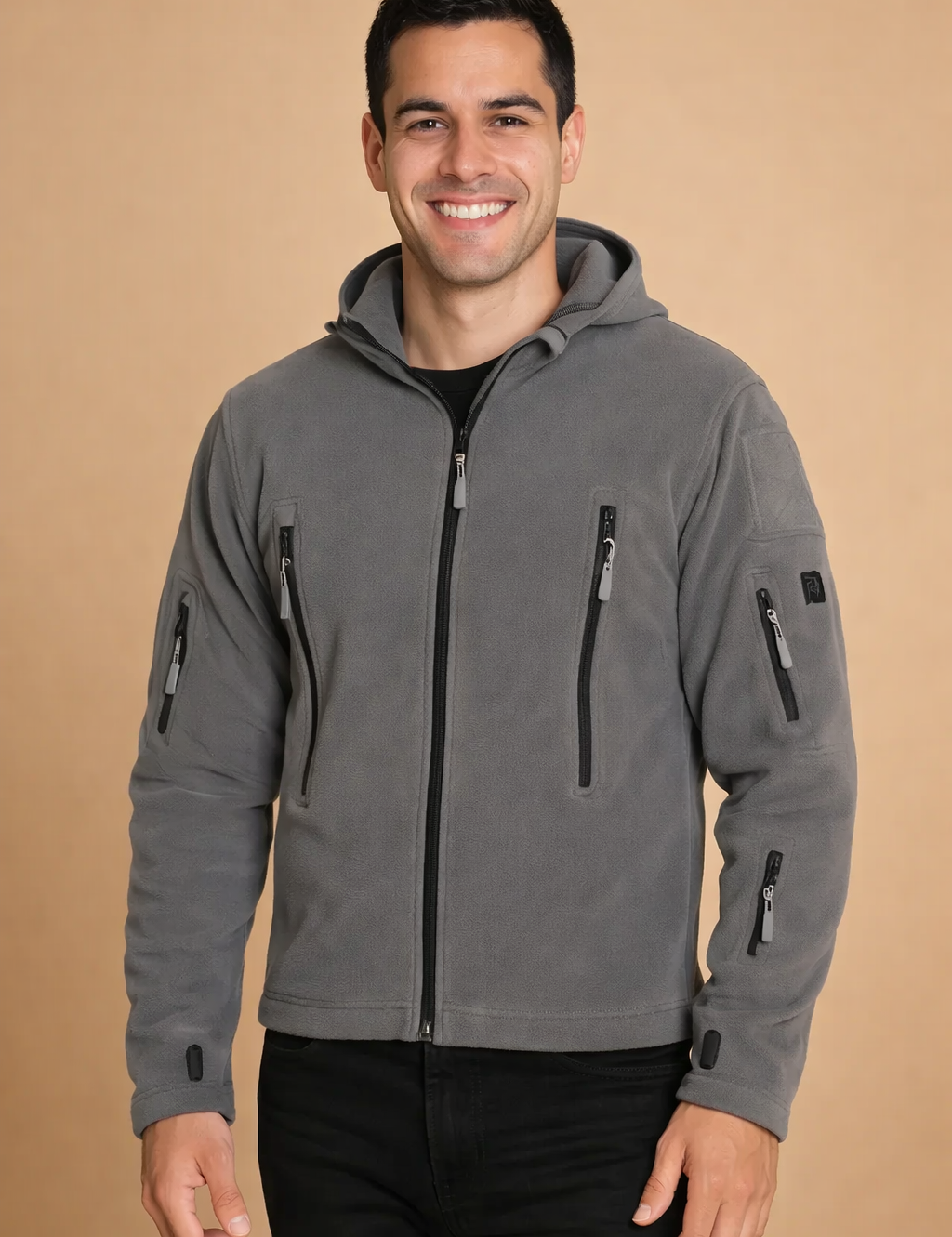 Norbert | Męska Kurtka Softshell z Kapturem