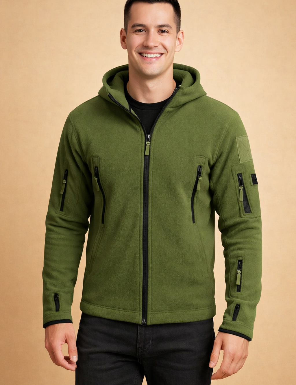 Norbert | Męska Kurtka Softshell z Kapturem