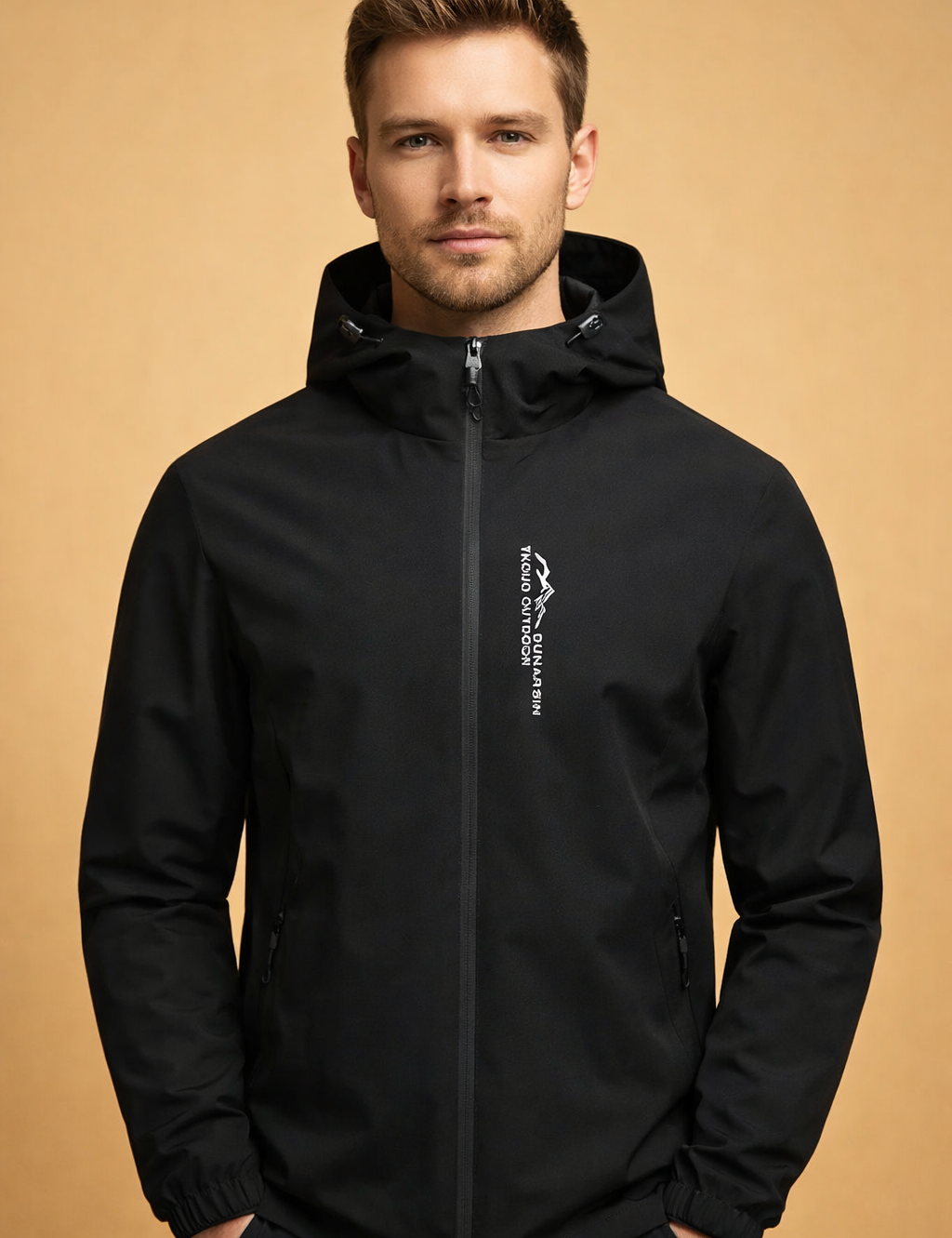 Leopold | Męska Kurtka Softshell z Kapturem