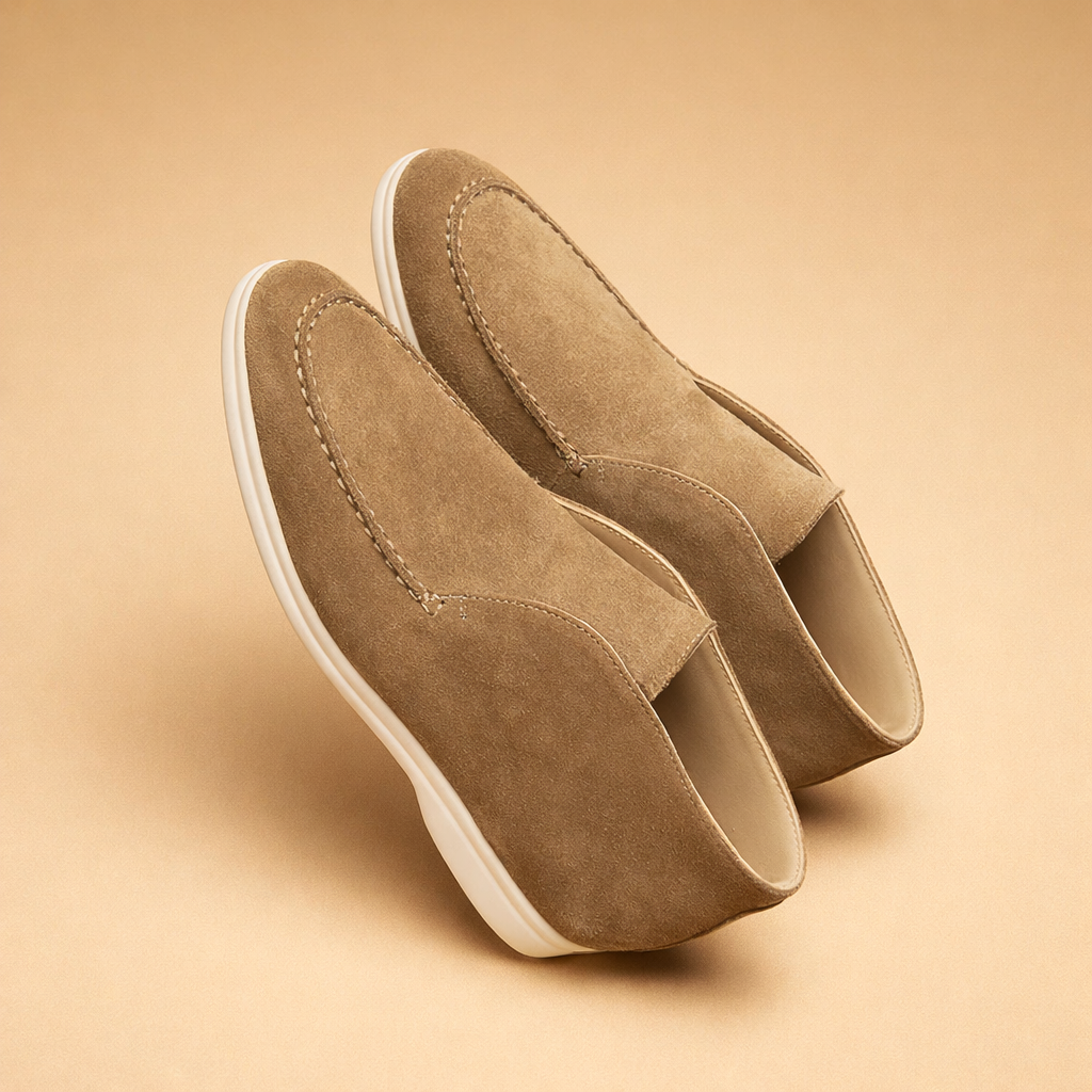 Miłosz| Męskie wsuwane loafersy o minimalistycznym designie