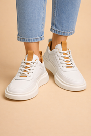 Justyn | Nowoczesne miejskie sneakersy na platformie do codziennego stylu