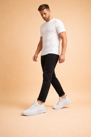 Lorenz | Nowoczesne miejskie sneakersy męskie o wysokim komforcie