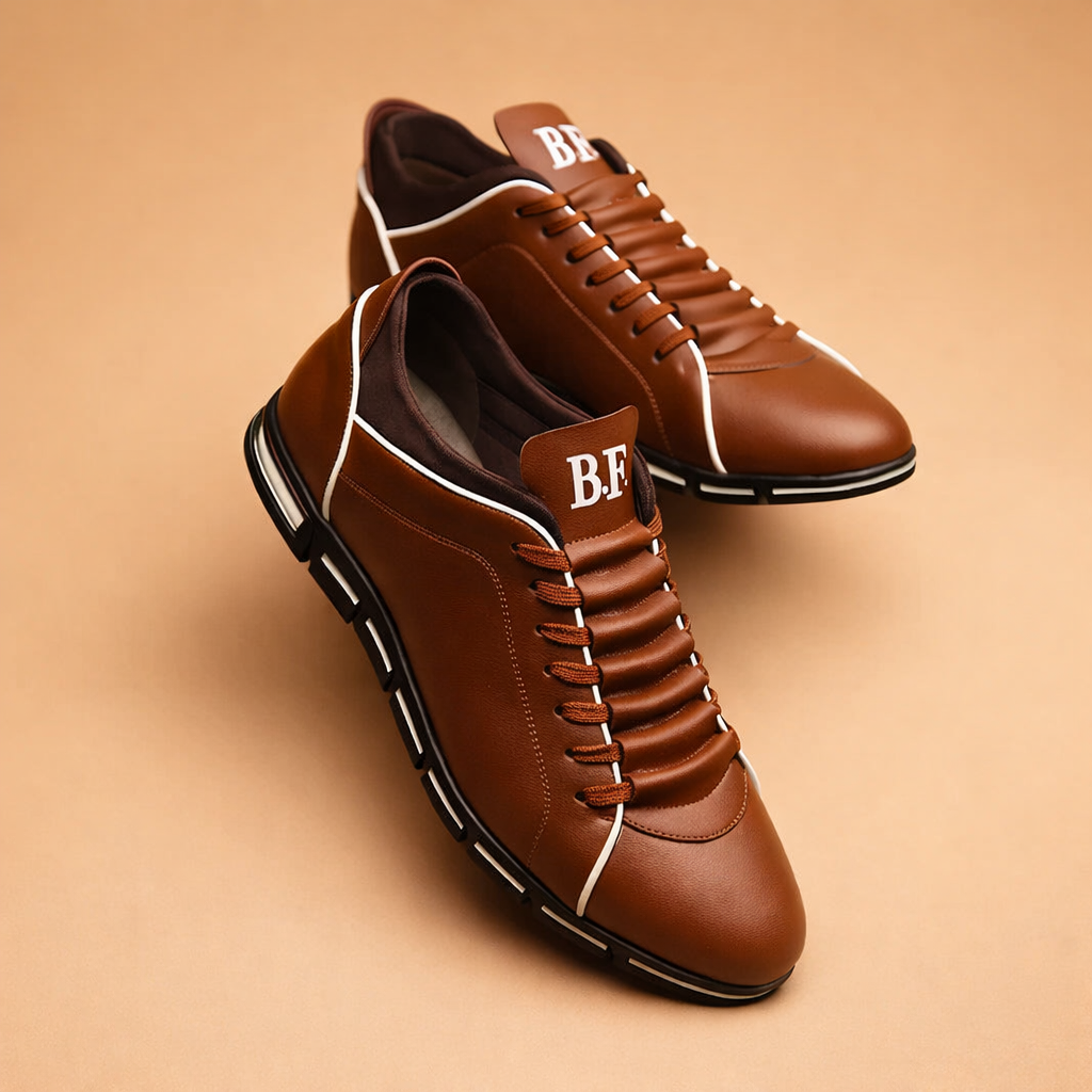 Men’s refined urban comfort shoes with clean silhouette designed for everyday city wear and modern styling