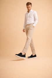 Henryk | Męskie eleganckie loafersy wsuwane do codziennego stylu smart
