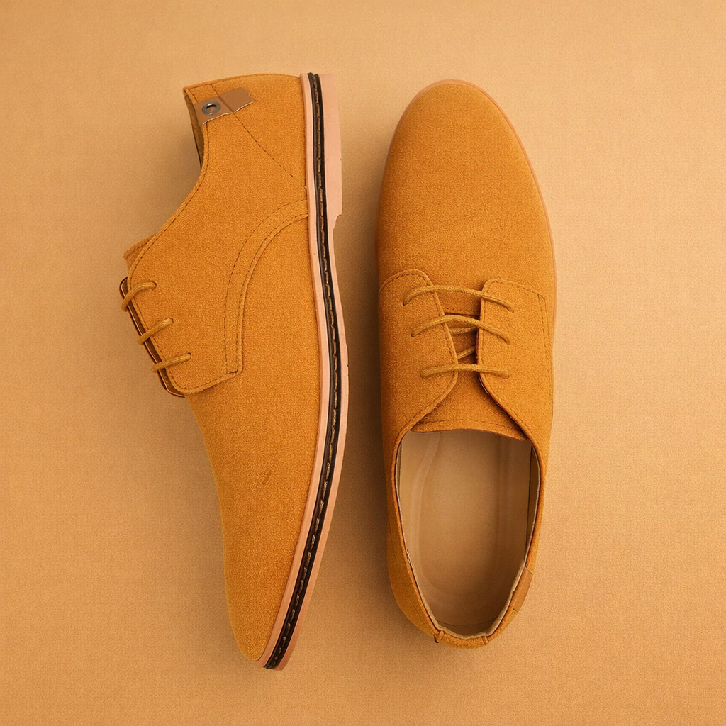 Men’s smart-casual lace-up footwear with modern silhouette designed for everyday urban wear